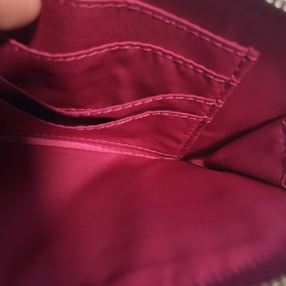 Fossil Key-Per Cheetah Print Pattern Color Navy/ … - image 6